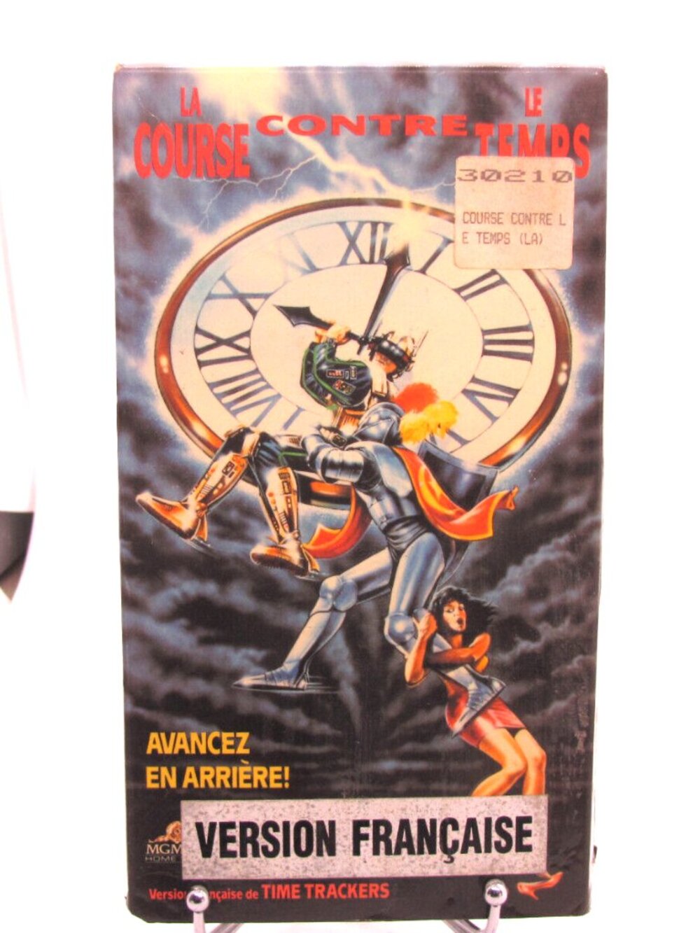 La Course Contre Le Temps/ Time Trackers (VHS)(French) Tested Ned Beatty